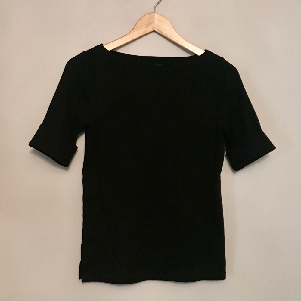 Lauren by Ralph Lauren Boatneck Tee